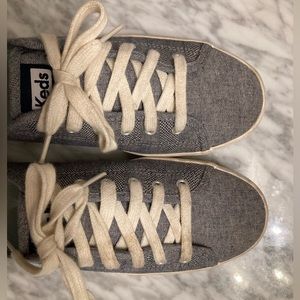 Women’s Grey Lace-up Keds